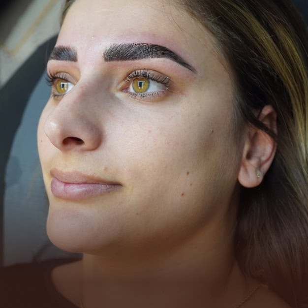 HYBRID BROW STAIN W/ <br>EYEBROW LAMINATION